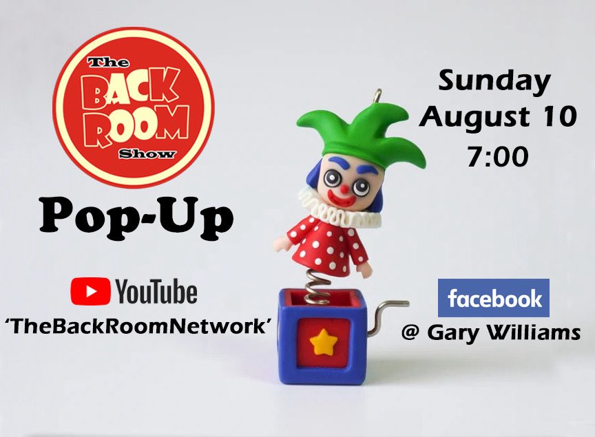 backroomnetwork's tweet image. LIVE on Sunday!
