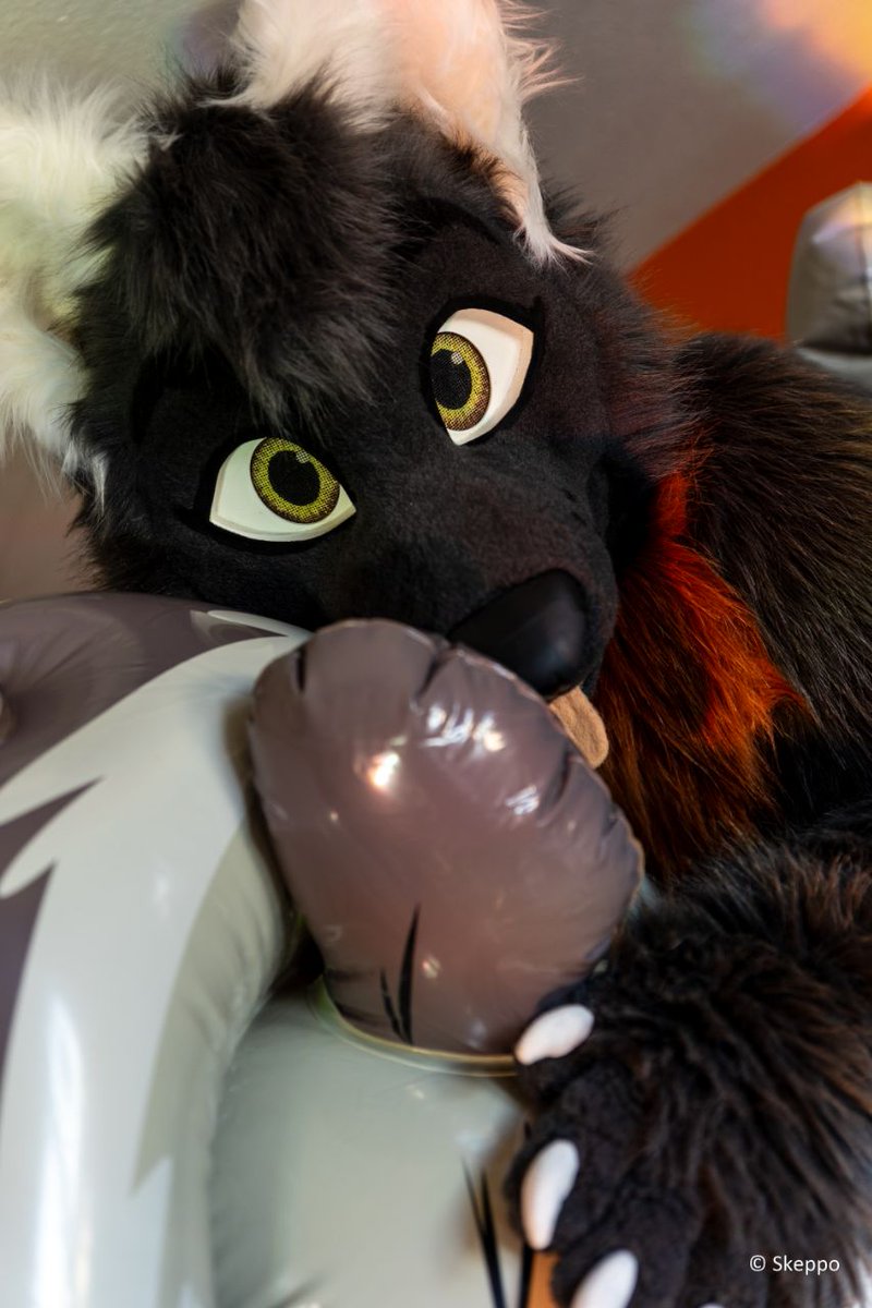 Let's ride into the weekend on this #FursuitFriday!

🧵 <a href="/whitewingsuits/">Whitewing Creations</a>
📷 <a href="/SkeppoBalloon/">SkeppoBalloon 🎈🐾</a> 
🐾 <a href="/HorseplayToys/">HorseplayToys</a>

My Chaos NEWS - Channel:
t.me/chaoswoelfin_o…

#furry #furryfandom #FursuitEveryday