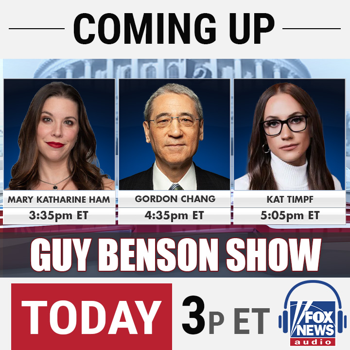 The Guy Benson Show (@guybensonshow) on Twitter photo Dems want to stop Republicans from redistricting because it doesn't benefit them this time? Fine. <a href="/guypbenson/">Guy Benson</a> has a compromise.
We'll discuss that, take YOUR calls on your 2028 Dream Team, + MORE w/ <a href="/mkhammer/">Mary Katharine Ham</a>, <a href="/GordonGChang/">Gordon G. Chang</a>, + <a href="/KatTimpf/">Kat Timpf</a>. Listen at GuyBensonShow.com! Dems want to stop Republicans from redistricting because it doesn't benefit them this time? Fine. <a href="/guypbenson/">Guy Benson</a> has a compromise.
We'll discuss that, take YOUR calls on your 2028 Dream Team, + MORE w/ <a href="/mkhammer/">Mary Katharine Ham</a>, <a href="/GordonGChang/">Gordon G. Chang</a>, + <a href="/KatTimpf/">Kat Timpf</a>. Listen at GuyBensonShow.com!