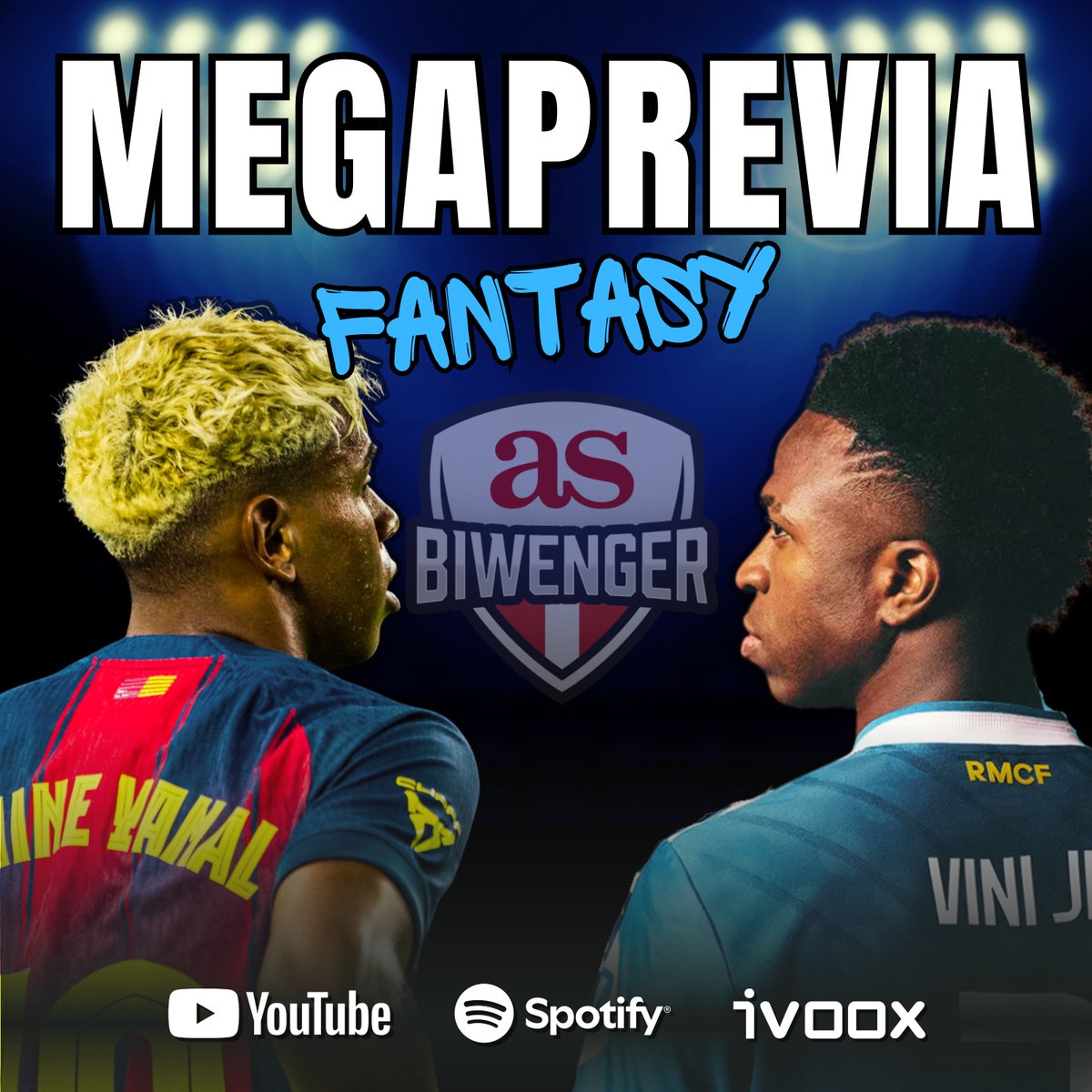 JORNADA PERFECTA (@jornadaperfecta) on Twitter photo 💥 ¡Llega el podcast más necesario de la temporada!
🚨 MEGAPREVIA FANTASY de #LaLiga 2025/2026
Onces probables, mercado de fichajes, predicciones y posibles revelaciones en <a href="/biwenger/">Biwenger Fantasy 🏆</a>
Todo lo que necesitas saber de la mano de <a href="/javirando/">Javi Rando</a>, <a href="/AntonioMiguel_G/">Antonio Miguel G.M.</a> y <a href="/VictoriusRM/">Vic</a>
🔗⤵️ 💥 ¡Llega el podcast más necesario de la temporada!
🚨 MEGAPREVIA FANTASY de #LaLiga 2025/2026
Onces probables, mercado de fichajes, predicciones y posibles revelaciones en <a href="/biwenger/">Biwenger Fantasy 🏆</a>
Todo lo que necesitas saber de la mano de <a href="/javirando/">Javi Rando</a>, <a href="/AntonioMiguel_G/">Antonio Miguel G.M.</a> y <a href="/VictoriusRM/">Vic</a>
🔗⤵️