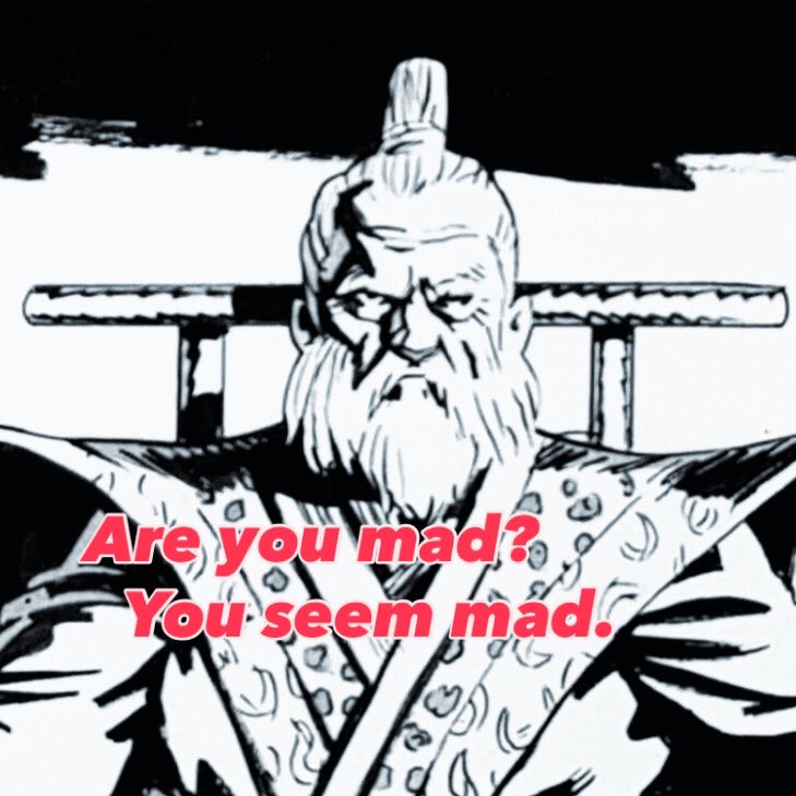 The Emperor is…displeased. Art by <a href="/hllmete/">HMB</a> #wip #woetothevanquished #comic #comics #makecomics #comicbook #comicbooks #makecomics #makingcomics #indiecomics #comicbookartist #personofmerit #kot5d #makemorecomics #readmorecomix #palooka #alternativehistory #vikings #samurai