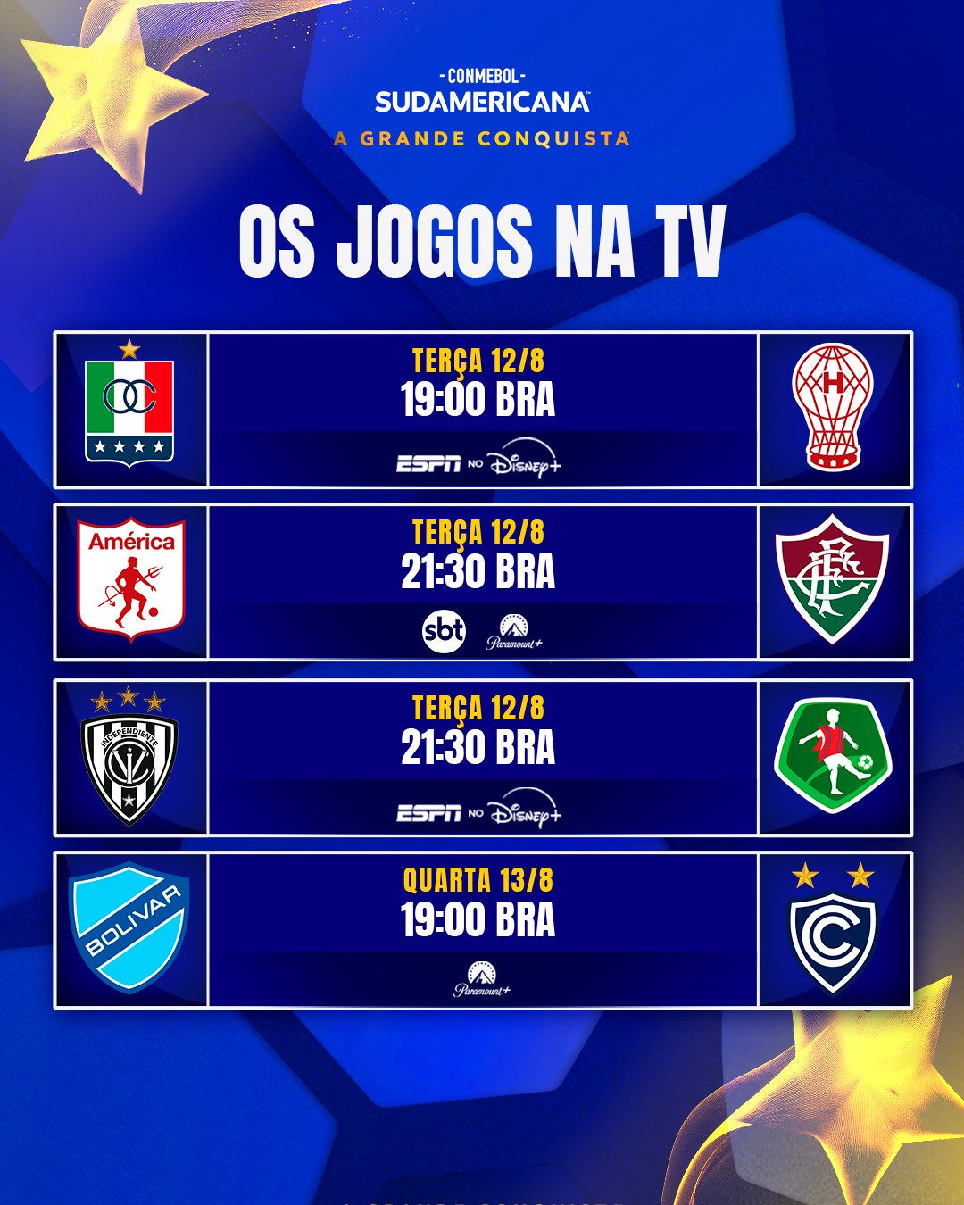 Copa Sul-Americana 2025 - jogos de ida das oitavas de final