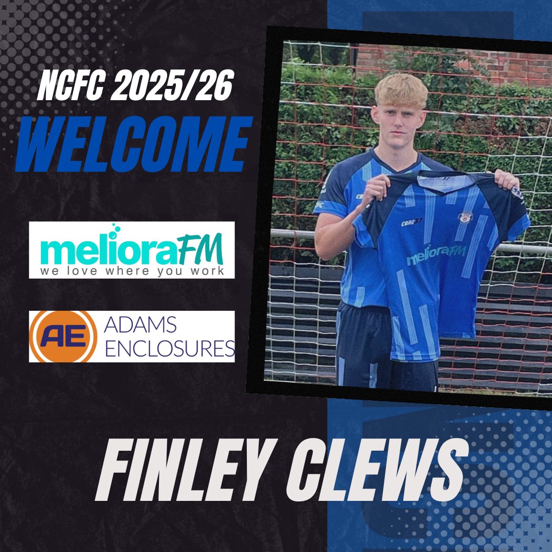 📣 New Signing: Clews signs for Norton!

A composed and dependable centre half, Finn Clews brings maturity beyond his years at just 18. Having previously featured for Lichfield and Stafford, Finn has joined us as a strong and promising presence at the heart of our defence.

🟠🔵