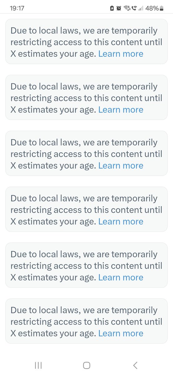 Oh for gods sake , just look at our photos and the pictures of my old man cock ..surely that will tell you we're old enough to see photos of boobs and bums 🤣