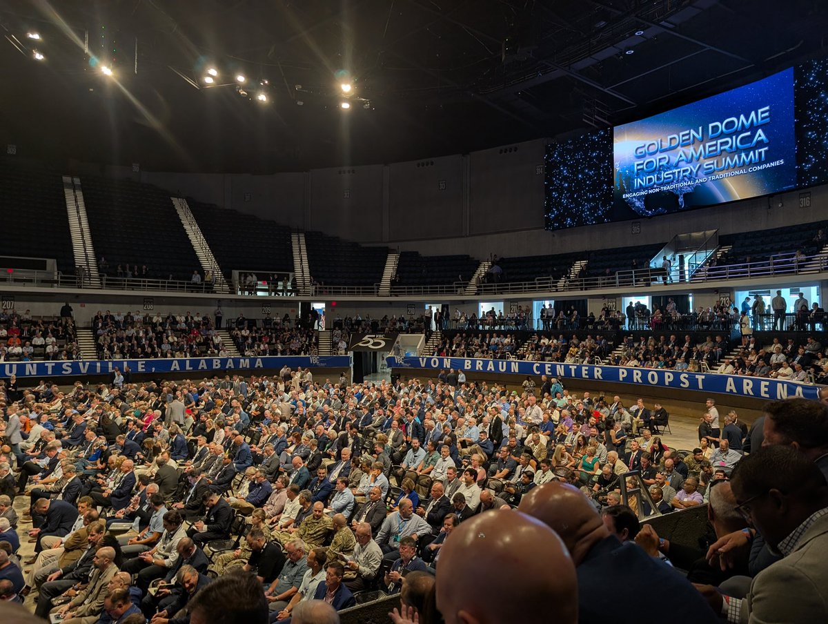 Reporting from Rocket City for the Space &amp; Missile Defense Symposium in Huntsville, AL🚀

The UK’s role in US missile defense is growing! 🇬🇧 firms are ready to support ambitious US plans, &amp; 🇺🇸 companies are interested in UK expansion to align &amp; support the #UKIndustrialStrategy