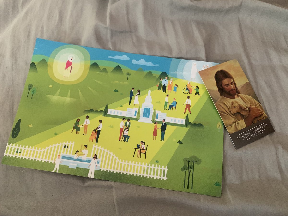 Yippee, I scammed some missionaries to give me free stuff I won’t use ✨