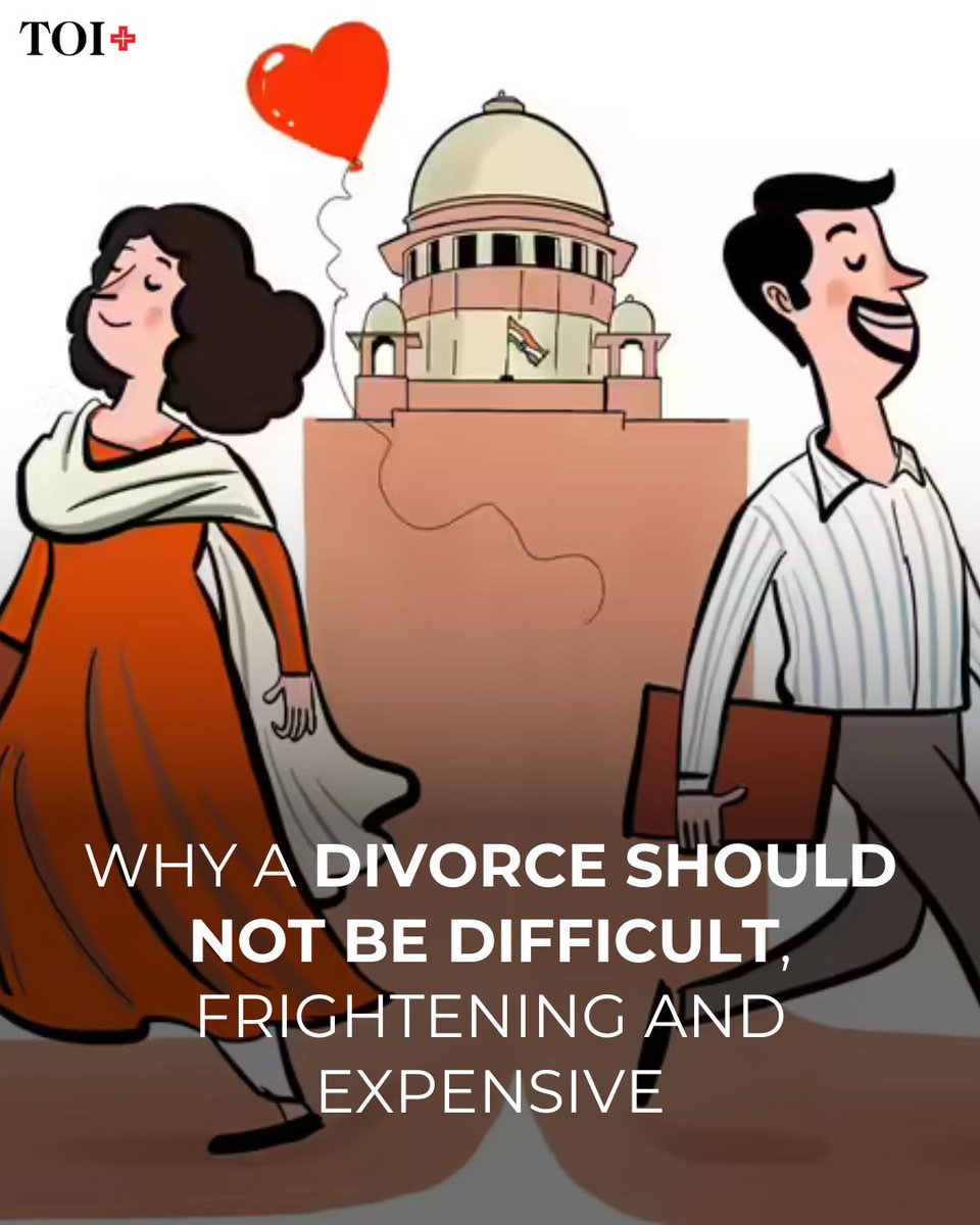 Conscious uncoupling doesn’t have to be exclusive to celebrities. Ordinary couples, especially double income-no kids, can also leave their marriage without nastiness and big lawyers’ fees.

timesofindia.indiatimes.com/toi-plus/socie…
