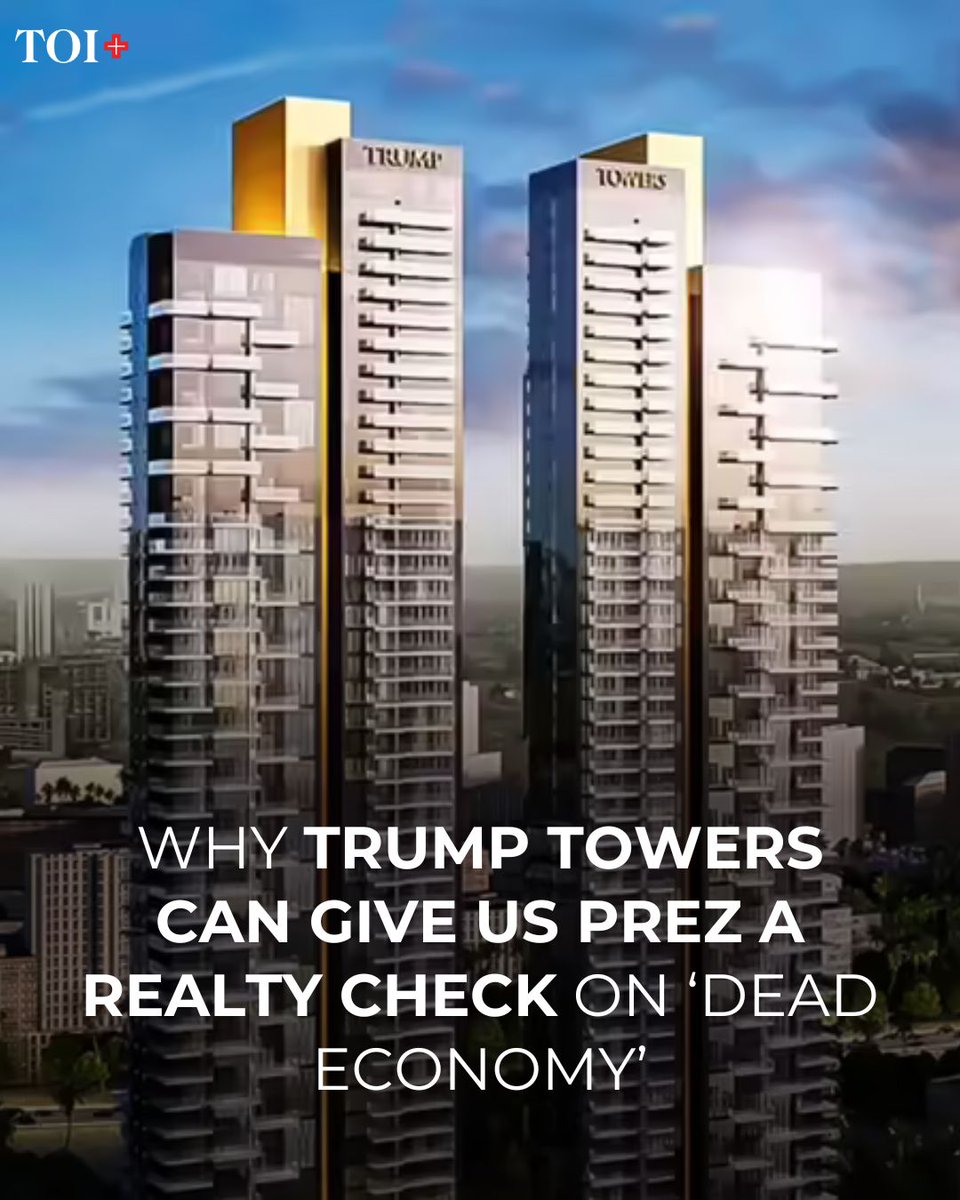 Gurgaon alone has thrown up massive revenues and is the only city besides New York to have two Trump-branded residential projects.

timesofindia.indiatimes.com/toi-plus/busin…