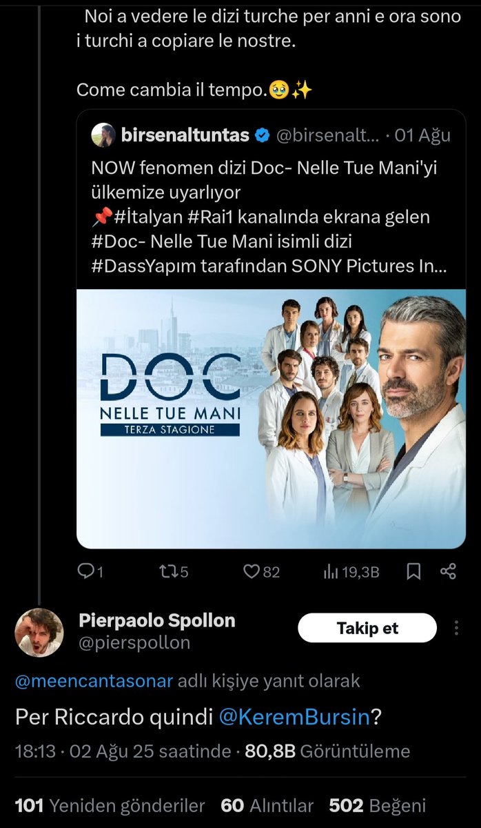 ekkanto's tweet photo. Even an Italian actor wants Kerem to play his role in a series that is going to be adapted into Turkish. He is invited to Italy, Spain, Miami, LA for many festivals and tv shows
I didn't even know Lizge until a few days ago. I got to know her through Kerem.
you are so stupid🤷🏻‍♀️ https://t.co/JHPQM8UlpA