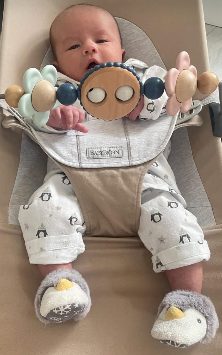 Rory loves his @babybjorn bouncer !