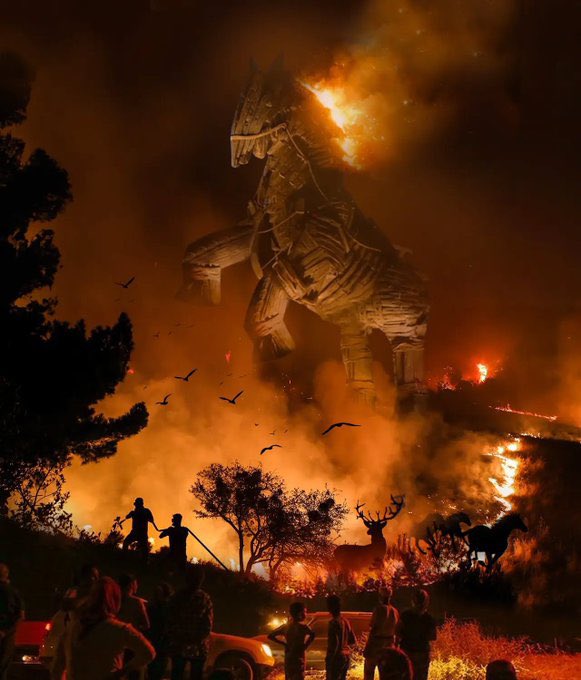 Allah belanızı versin!
Ne yangın çıkmasını engelleyebiliyorsunuz ne de söndürmesini becerebiliyorsunuz.. #canakkaleyanıyor