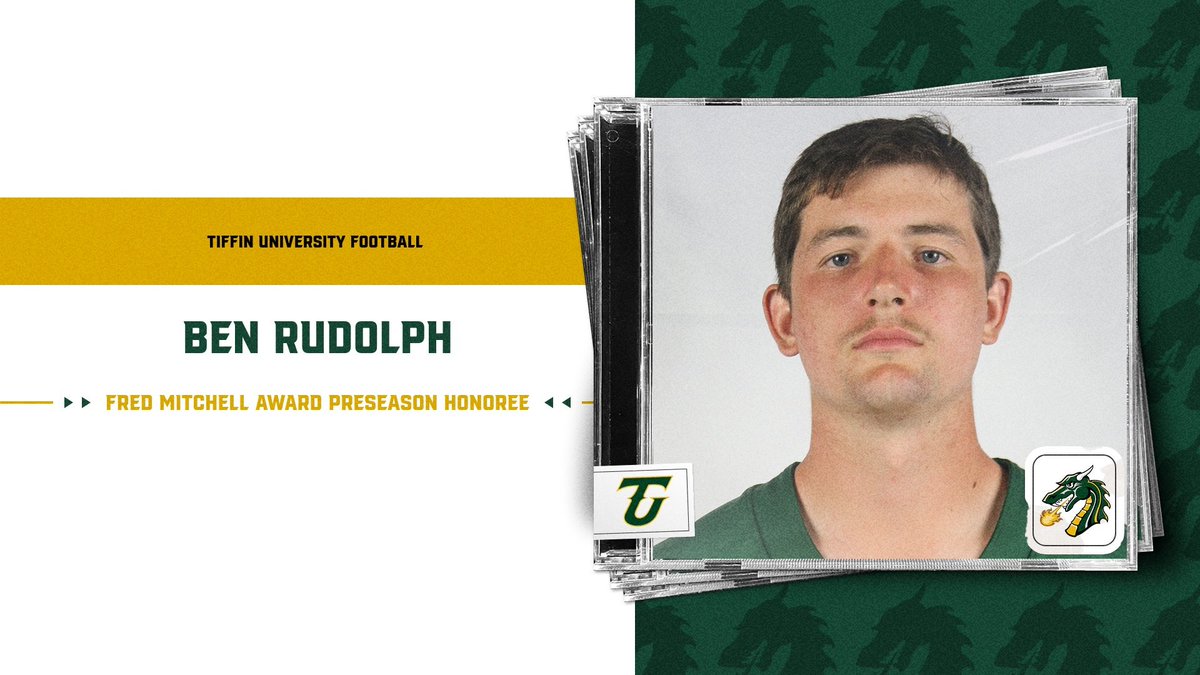 Ben Rudolph has been named a Fred Mitchell Award Preseason nominee! The award recognizes 35 placekickers for their excellence on the football field throughout the 2024 season and for their off-field contributions throughout the year. 

gotiffindragons.com/news/2025/8/1/…

#GoGons