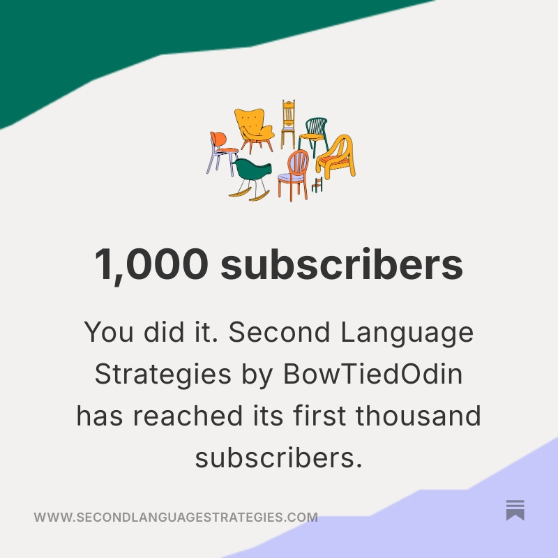 If you had told me this was possible 5 years ago I would have laughed in your face.

Thank you to all 1000+ aspiring polyglots for choosing to take your language education into your own hands and entrusting me as a guide.