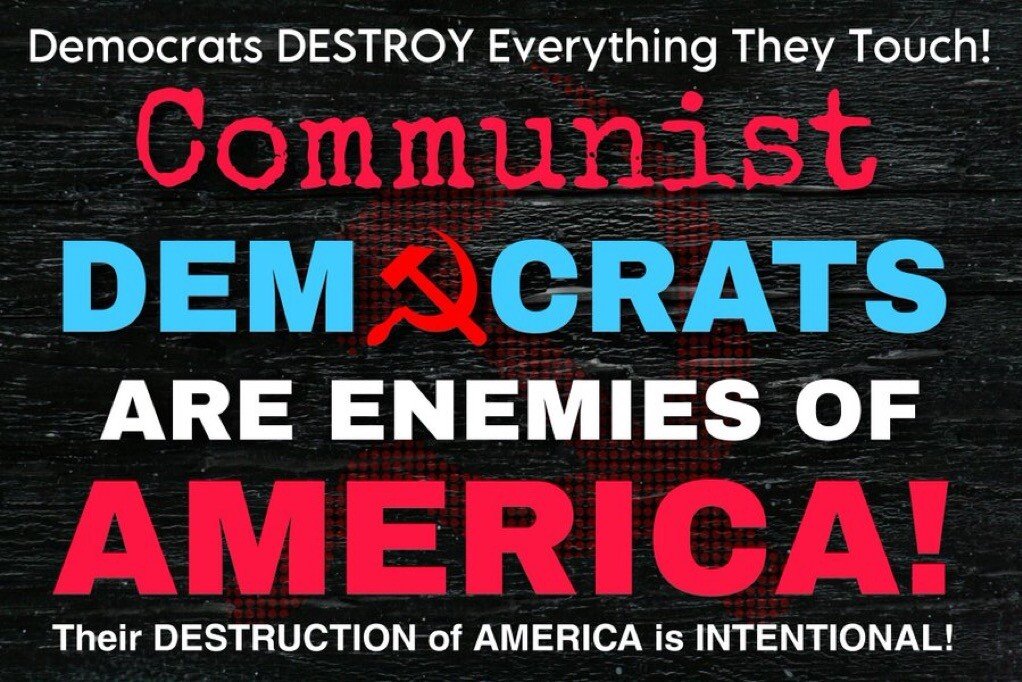 MyriamWitc16320's tweet photo. 🚨#Patriots They are all #Communists coming for the money in your #BankAaccount and #Guns , #House and for your #MinorChildren. Total control about your life. I learned about Venezuelan #Communism step by step not from a book until I lost everything include almost my life. #Communism from #Venezuela as a #Capitalist country that has deteriorated, now eating from the #Garbage and wiping their #A** with their hands, not #Charmin toilet paper. Don't forget that I warned you🇺🇸
.@realDonaldTrump .@elonmusk .@PapiTrumpo .@Scavino47 .@LaraLeaTrump .@IvankaNews_ .@EricTrump ,@DonaldJTrumpJr .@bannonsteve89 .@RealAlexJones .@Scottpresler357 .@BaronJTrump .@KaiTrumpJr