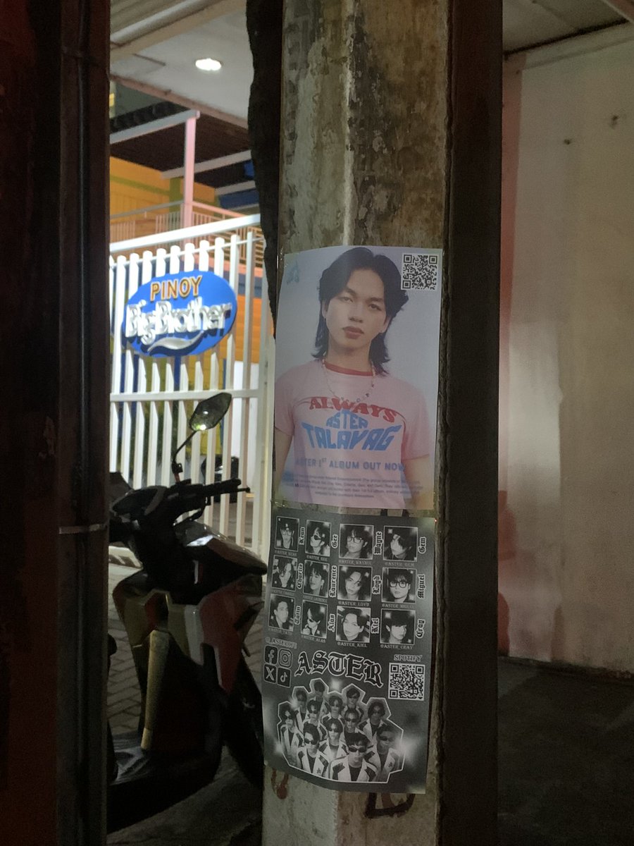 Spot Aster posters around QC! ✨ 

also looking for volunteers who are willing to help out and take part in this at different locations 🫶🏻💙

ASTER TALAYAG NA
#ASTER #ASTER_TALAYAG
#TALAYAGAlbumOutNow <a href="/_asterofc/">ASTER</a>