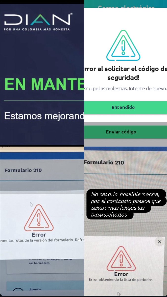 Al parecer la horrible noche no cesará, por el contrario más largas serán las trasnochadas