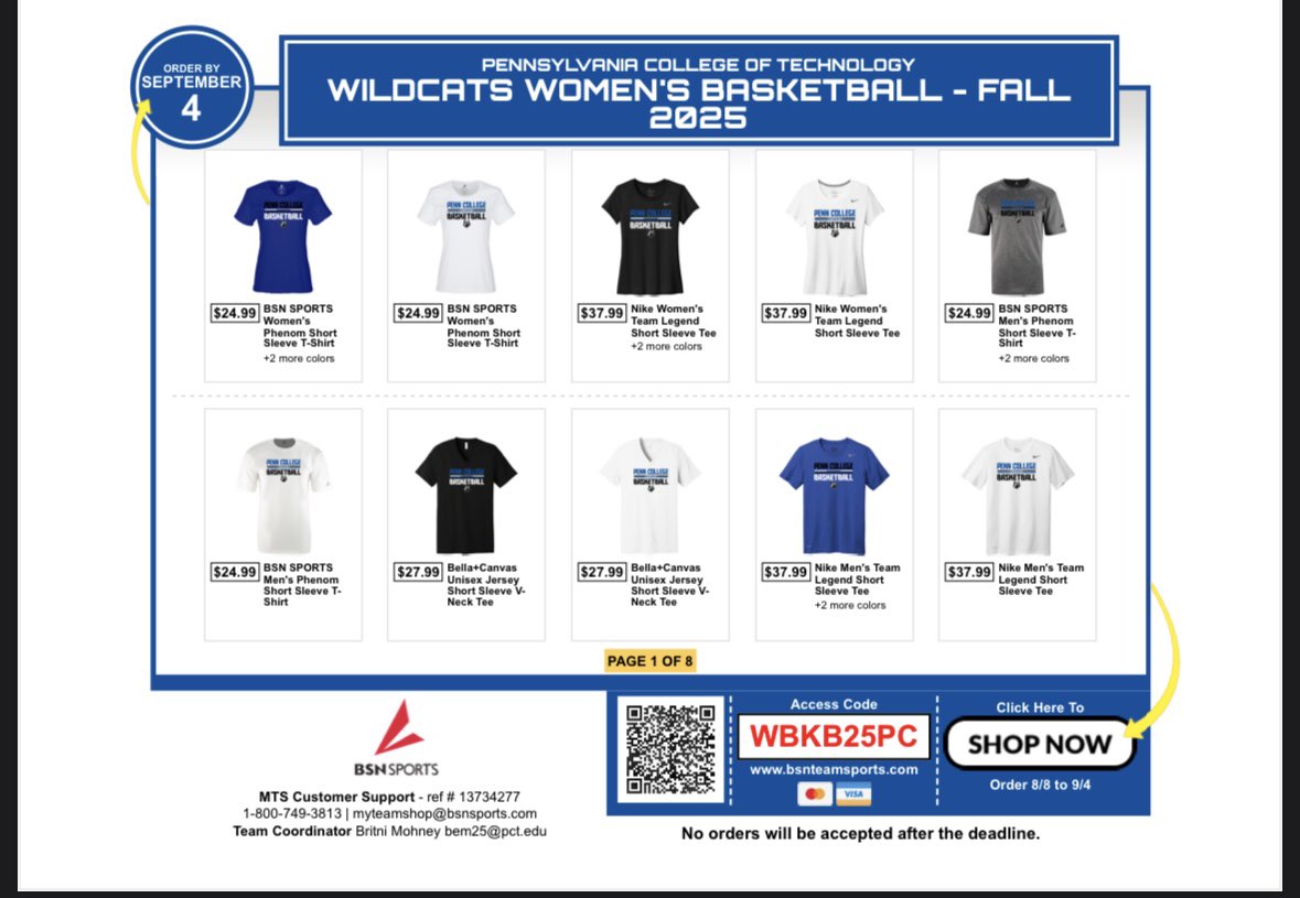 Back to school means, NEW GEAR. Friends, family, DAY ONE fans, and new supporters..it’s time to freshen up that look. Show up and show out in your new gear this season to support your Wild House!