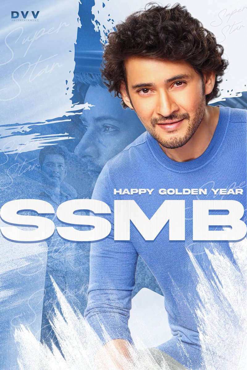DVV Entertainment (@dvvmovies) on Twitter photo Superstar for a reason.
For a generation.
Forever.
Happy Birthday <a href="/urstrulyMahesh/">Mahesh Babu</a> ♥️
The man the nation celebrates…
Will turn theatres into temples with his next.
#HBDSuperstarMahesh Superstar for a reason.
For a generation.
Forever.
Happy Birthday <a href="/urstrulyMahesh/">Mahesh Babu</a> ♥️
The man the nation celebrates…
Will turn theatres into temples with his next.
#HBDSuperstarMahesh