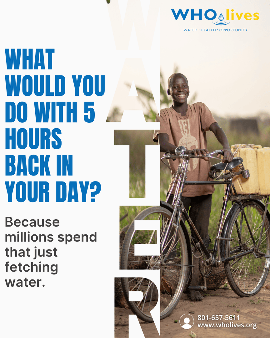 At WHOlives, we give that time back - one Village Drill at a time.
Let’s stop wasting futures. 💧

#waterforlife #fetchwater #empowerment #nonprofit #womenempowerment #cleanwater #sustainability #innovation #impact #villagedrill #wholives