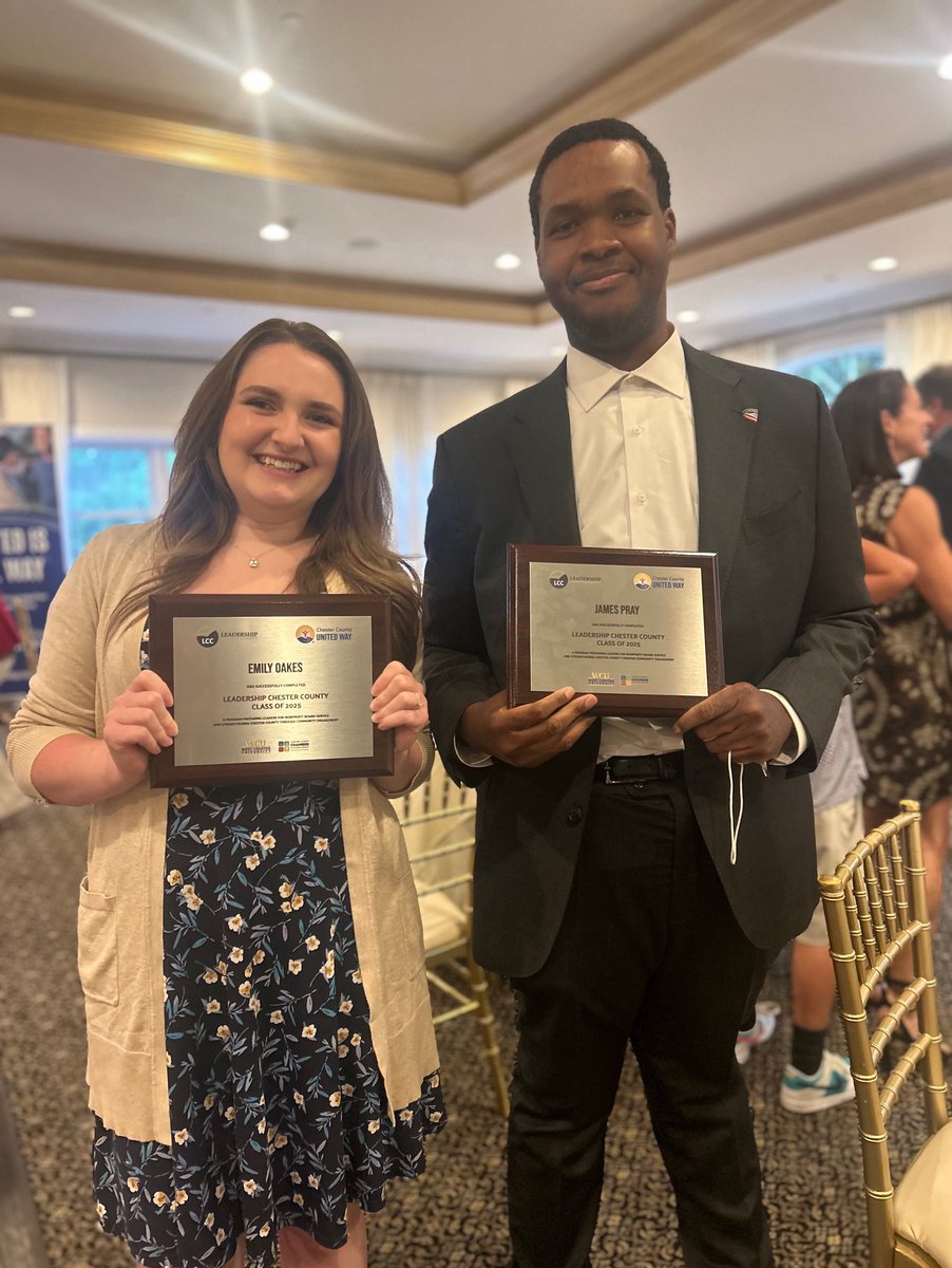 At Meridian, we believe in growing the next generation of leaders. Congrats to James Pray and Emily Oakes for graduating from the 2025 Leadership Chester County program!

<a href="/UWChesterCounty/">Chester County United Way</a>