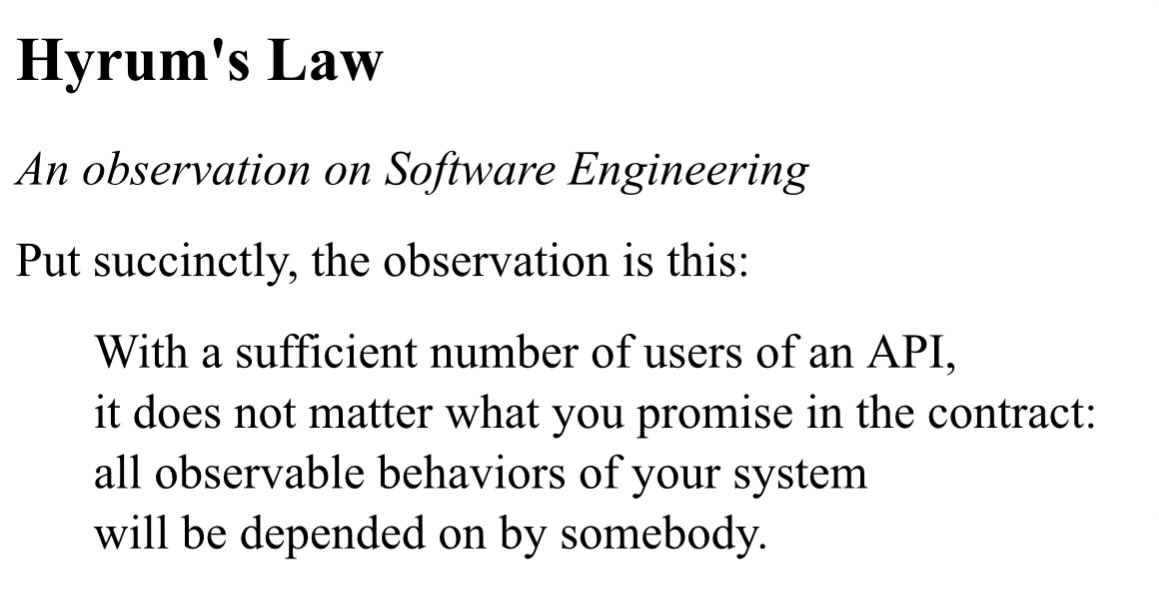 This is the LLM equivalent of Hyrum’s law, on massive steroids