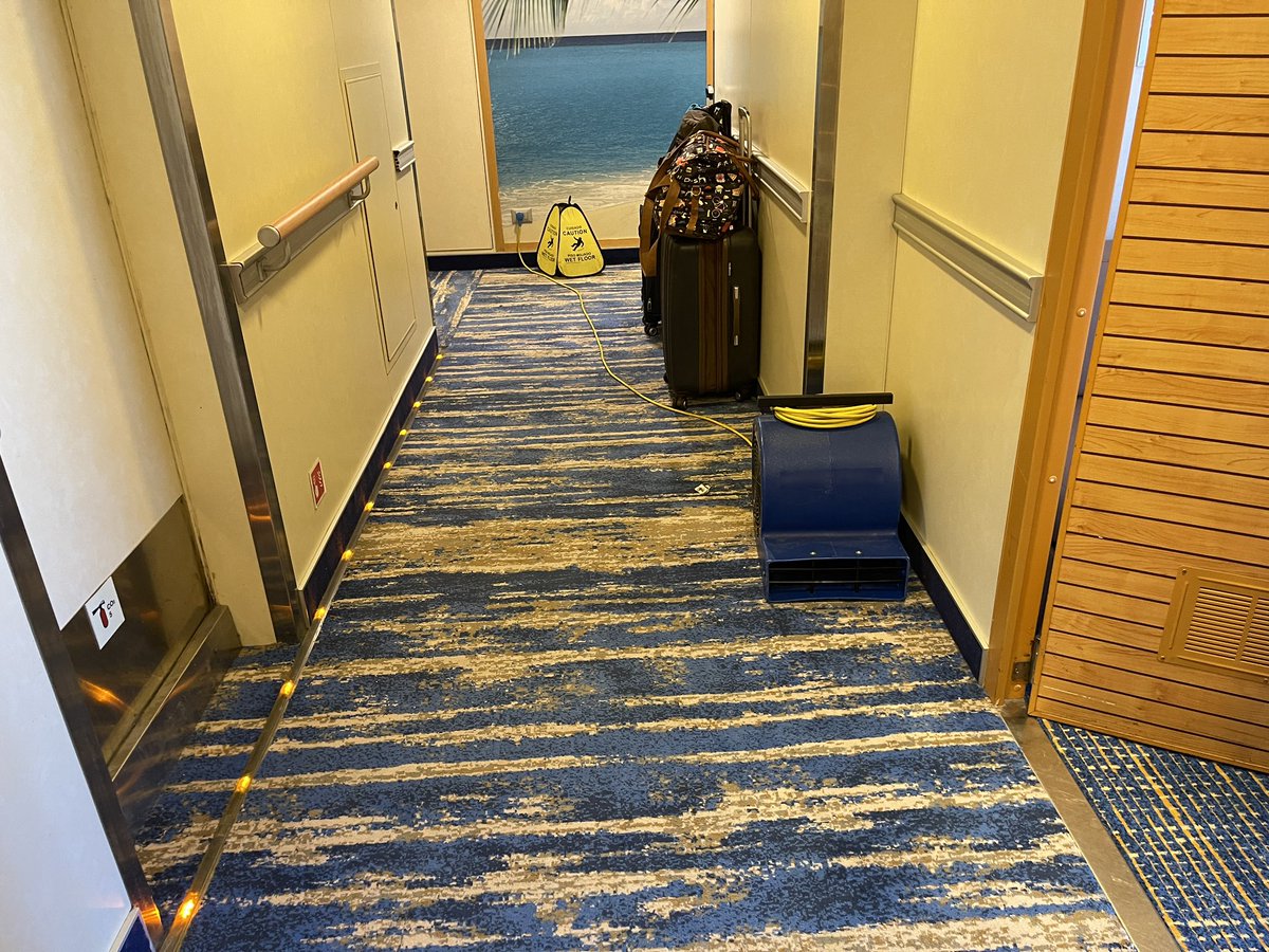 Sean Frank (@iheartseanfrank) on Twitter photo .<a href="/CarnivalCruise/">Carnival Cruise Line</a> so far very disappointed with #CarnivalRadiance. What happened? ADA assistance is a huge mess at the terminal and room steward denied us entry at 1 PM to drop off a bag. There’s a recovery effort going on in the hallway and cabins need attention. .<a href="/CarnivalCruise/">Carnival Cruise Line</a> so far very disappointed with #CarnivalRadiance. What happened? ADA assistance is a huge mess at the terminal and room steward denied us entry at 1 PM to drop off a bag. There’s a recovery effort going on in the hallway and cabins need attention.