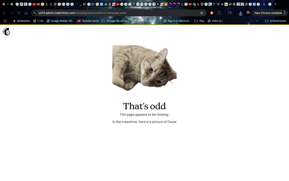 jhazani's tweet image. Like...major letdown #mailchimp ... I can&apos;t design the content in my newsletter? Why not? @Mailchimp