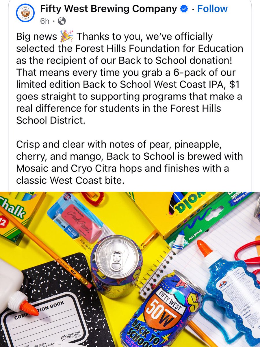Forest Hills Foundation for Education tweet media