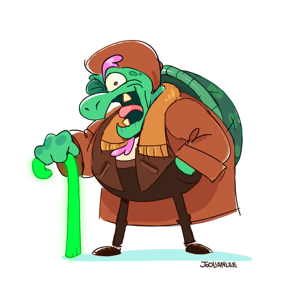 when I first drew this, I made the cowardly decision to make gersons cane normal. I am now a uranium cane truther.