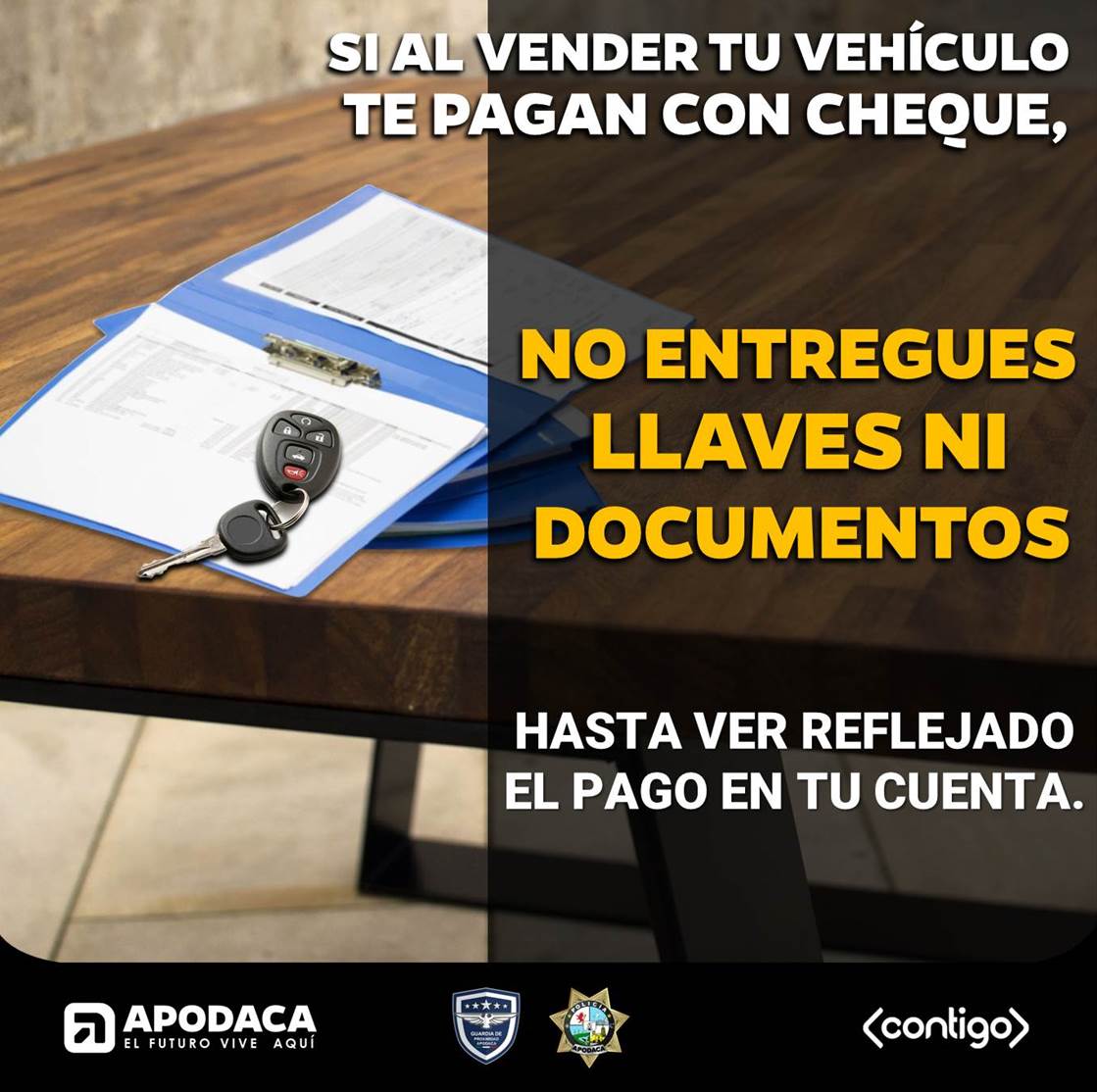 Especialmente los días viernes, cuidado si te pagan tu vehículo con cheque. #ElFuturoViveAqui #ServiryProteger