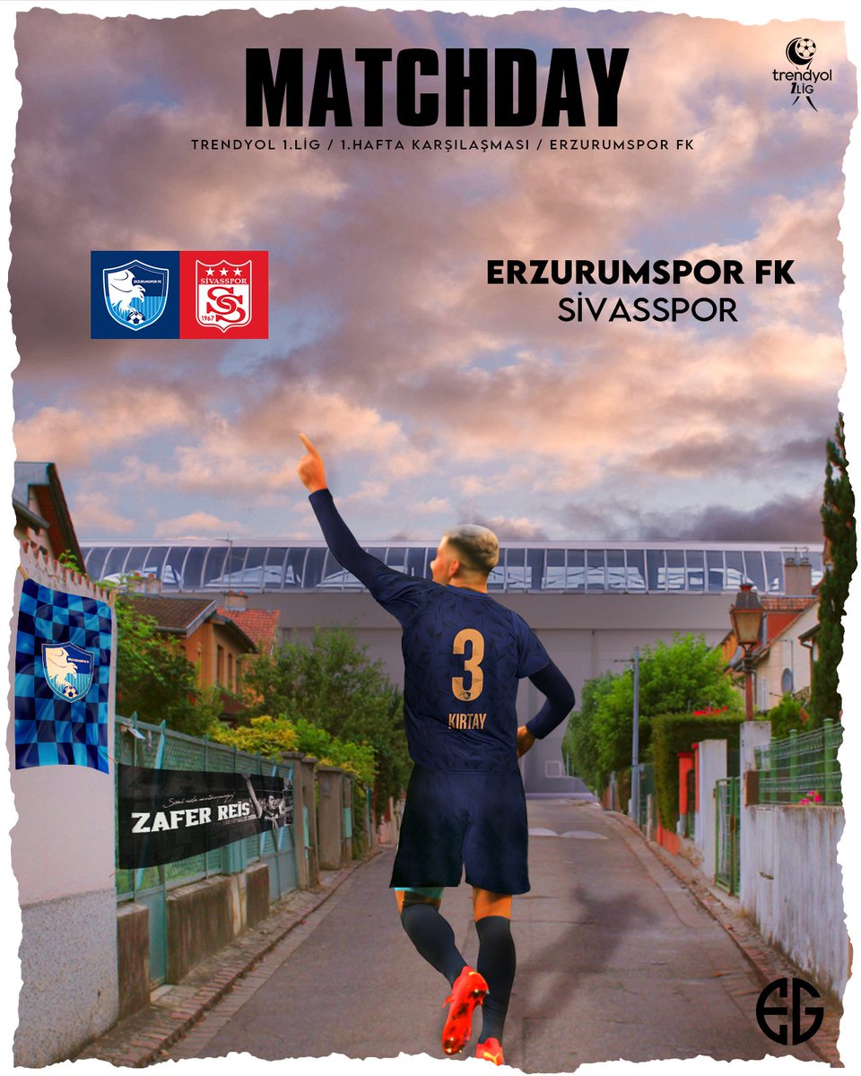 MATCHDAY

🏆 1. Hafta
🆚 Sivasspor
🗓️ 09.08.2025
🕰 19.00
🏟️ Kazım Karabekir Stadyumu
📲 #ERZvSVS

<a href="/yakupkirtayy3/">Yakup Kırtay</a> 

#erzurumspor #sivasspor #zafericin