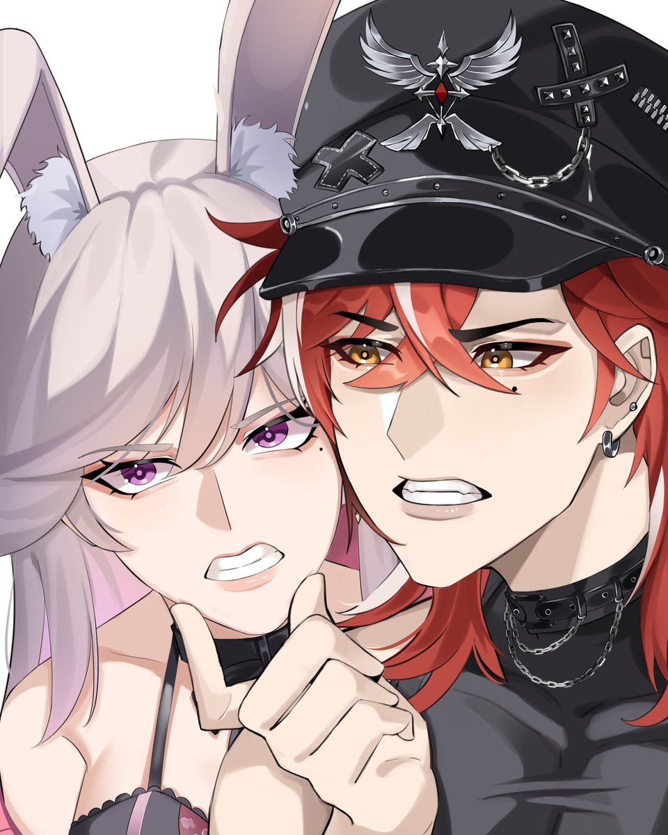 McBunnyChelly's tweet photo. gaboleh galak-galak katanya :<
presented as a bday gift (for myself)
with my oshi uwu (aku tunggu komen "hbd bro"-nya)
#harristhetic #chellillust https://t.co/JBxg70W4tF