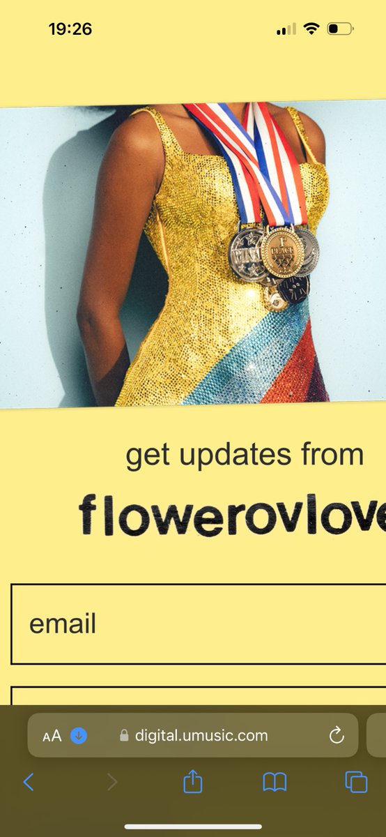 Letting ppl into a secret email chain to get updates before everyone else digital.umusic.com/flowerovlove-s…
