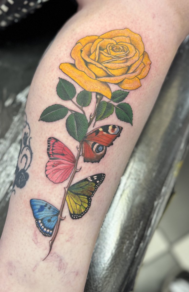 Here’s the new ink. Very pleased with how this looks.