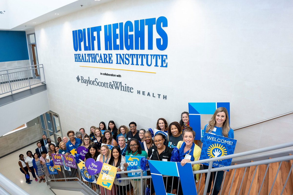 Exciting news for Texas healthcare! <a href="/bswhealth_DFW/">Baylor Scott & White Dallas-Fort Worth</a> is helping tackle the healthcare worker shortage by collaborating with <a href="/UpliftEducation/">Uplift Education</a> launching a healthcare-focused high school. We are training the next generation of medical professionals, ensuring a stronger, healthier