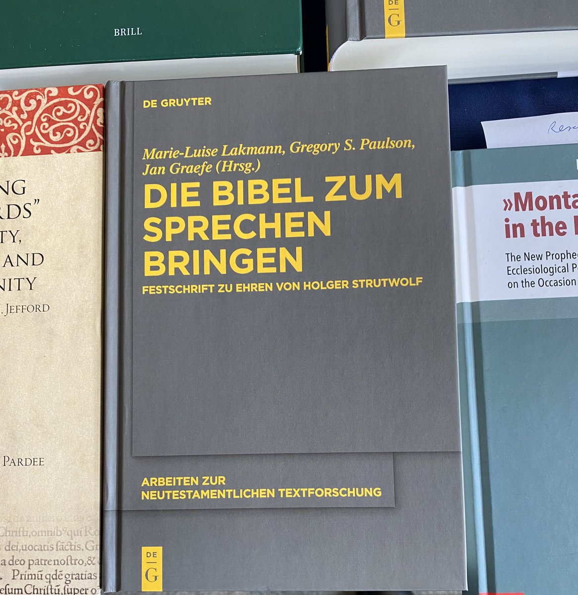 Institut für Neutestamentliche Textforschung tweet media