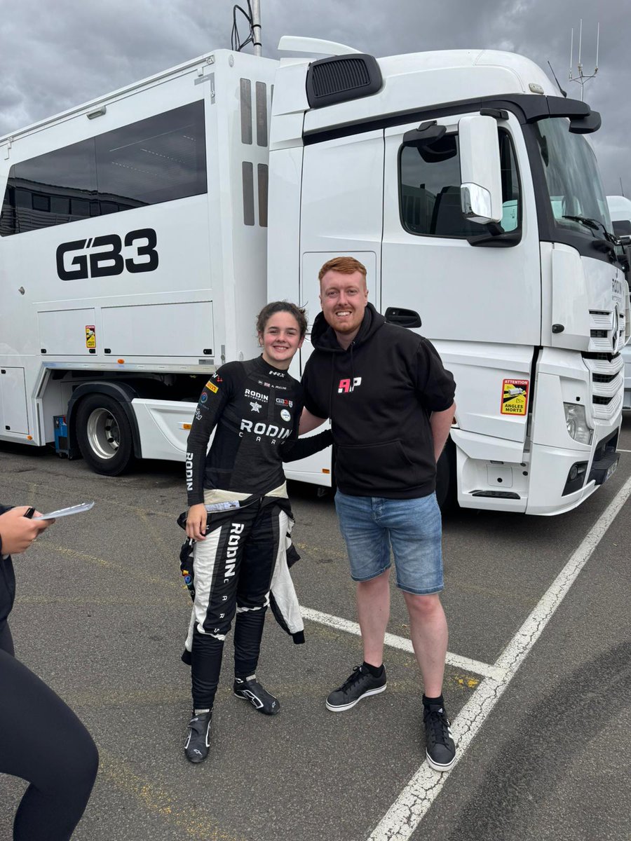 A legend on track,  a legend in person, <a href="/AbbiPulling/">Abbi Pulling</a> , the First woman