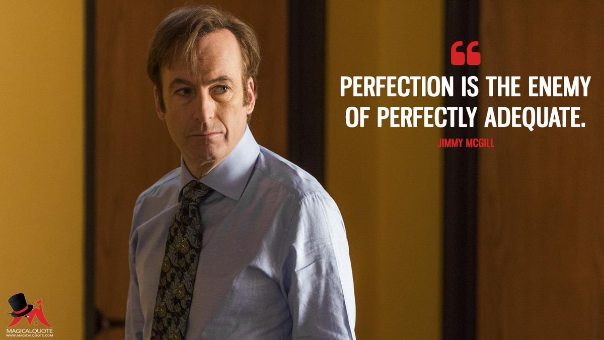 ShopiFast's tweet photo. Perfection is the enemy of the perfectly adequate https://t.co/xBWSQO41Wk