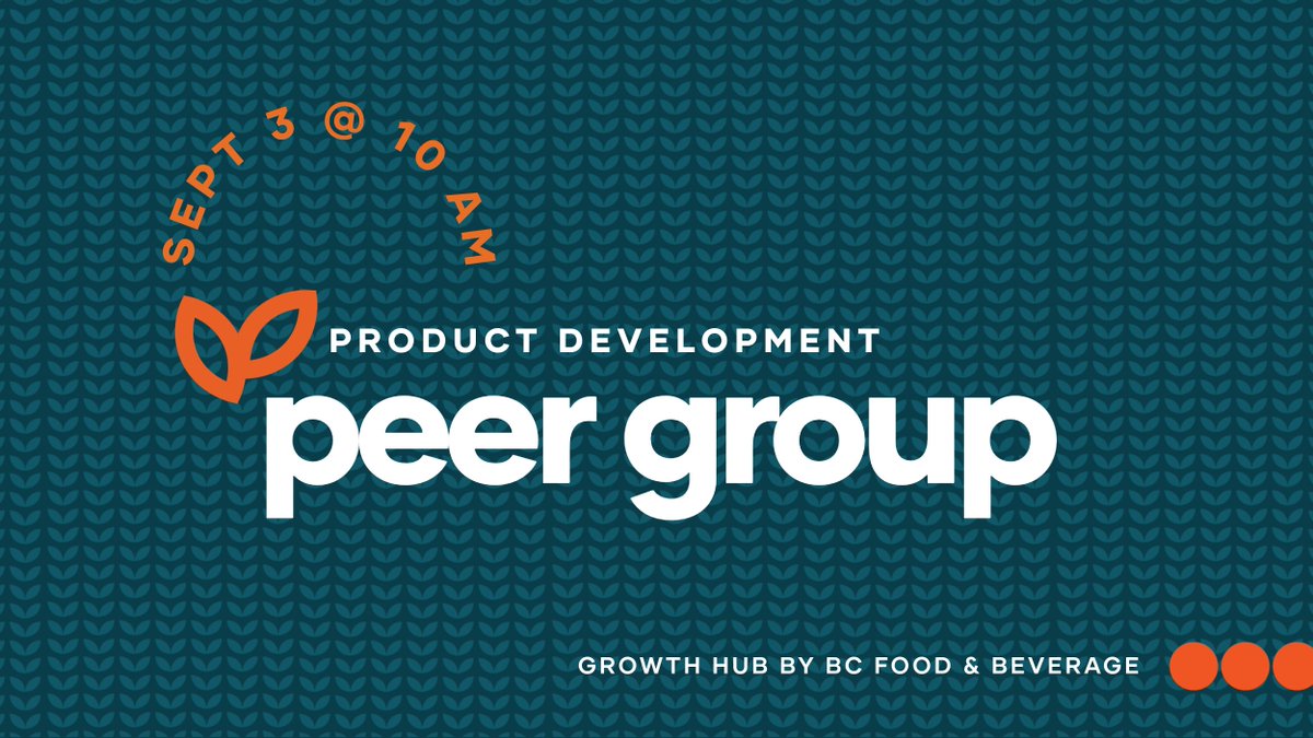 BC Food & Beverage (@bcfoodandbev) on Twitter photo Registration is now open for BCFB's Product Development Peer Group on September 3rd, sponsored by <a href="/GreatLittleBox/">Great Little Box Company/ Ideon Packaging</a>
Topic: Tradeoffs and Decision Making in Product Development
Sign up here: bcfb.glueup.com/event/product-… Registration is now open for BCFB's Product Development Peer Group on September 3rd, sponsored by <a href="/GreatLittleBox/">Great Little Box Company/ Ideon Packaging</a>
Topic: Tradeoffs and Decision Making in Product Development
Sign up here: bcfb.glueup.com/event/product-…