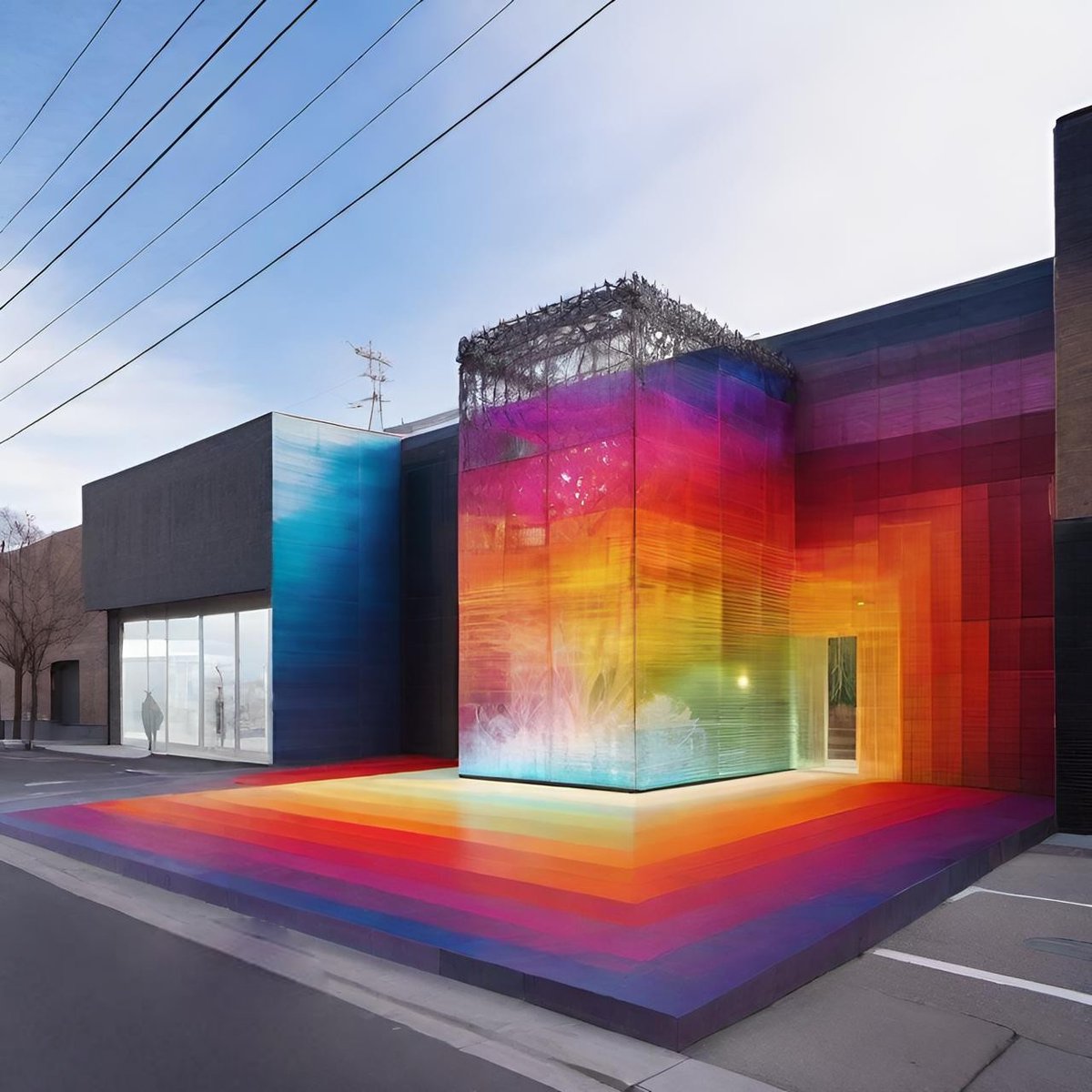 Colourful World by Studio Ana D'Apuzzo 
Frank Lloyd Wright believed that the buildings we live in shape the people we become.