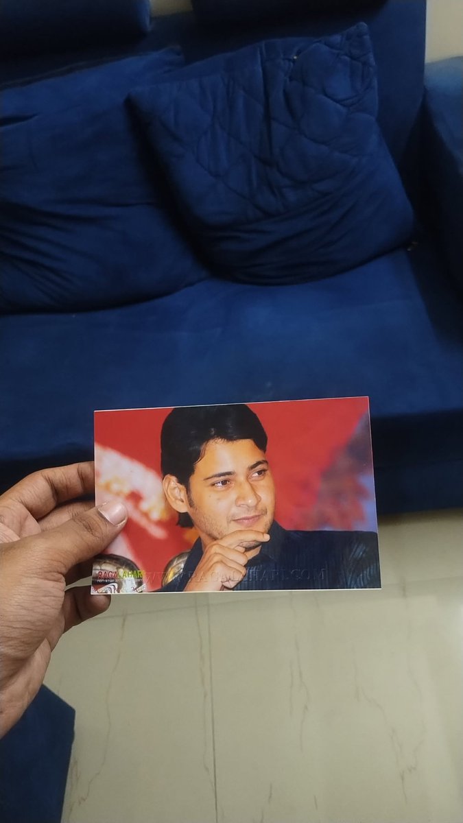 Nameisvasu1's tweet photo. You were my first big screen hero  ever since I watched you on the big screen when I was 6 or 7 years old. From then on until now, I’ve always been mad about you.

 I don't know whether the touch phone exists when I purchased this Pic's #Athidhi4k 

#HBDSuperstarMahesh https://t.co/J5WOG7Uu6G