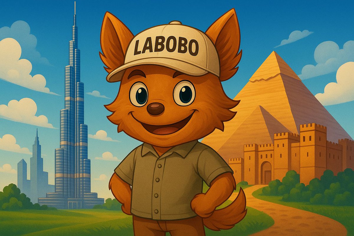 Labobo Labron $LABOBO is not just traveling the world — he's TAKING OVER 🌍🔥 From the ...