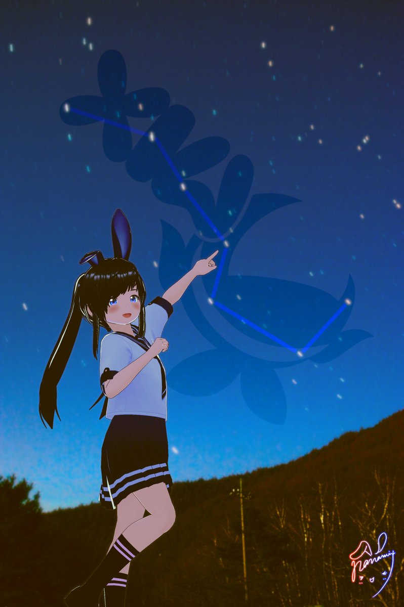 7MIX_foreshadow's tweet photo. 【 予約投稿 】

んぱっ(˶˚ ᗨ ˚˶)

もうそろそろ
『ペルセウス座流星群』
が活発になるころだね！

お願いごと
いっぱいするんだから🌠

★＊*‥…☆…‥*＊★

2025年のメモ

極大：8月13日5時頃（JST）
月齢：19前後
月の出：20時頃

★＊*‥…☆…‥*＊★ https://t.co/s1hkTMaGpl