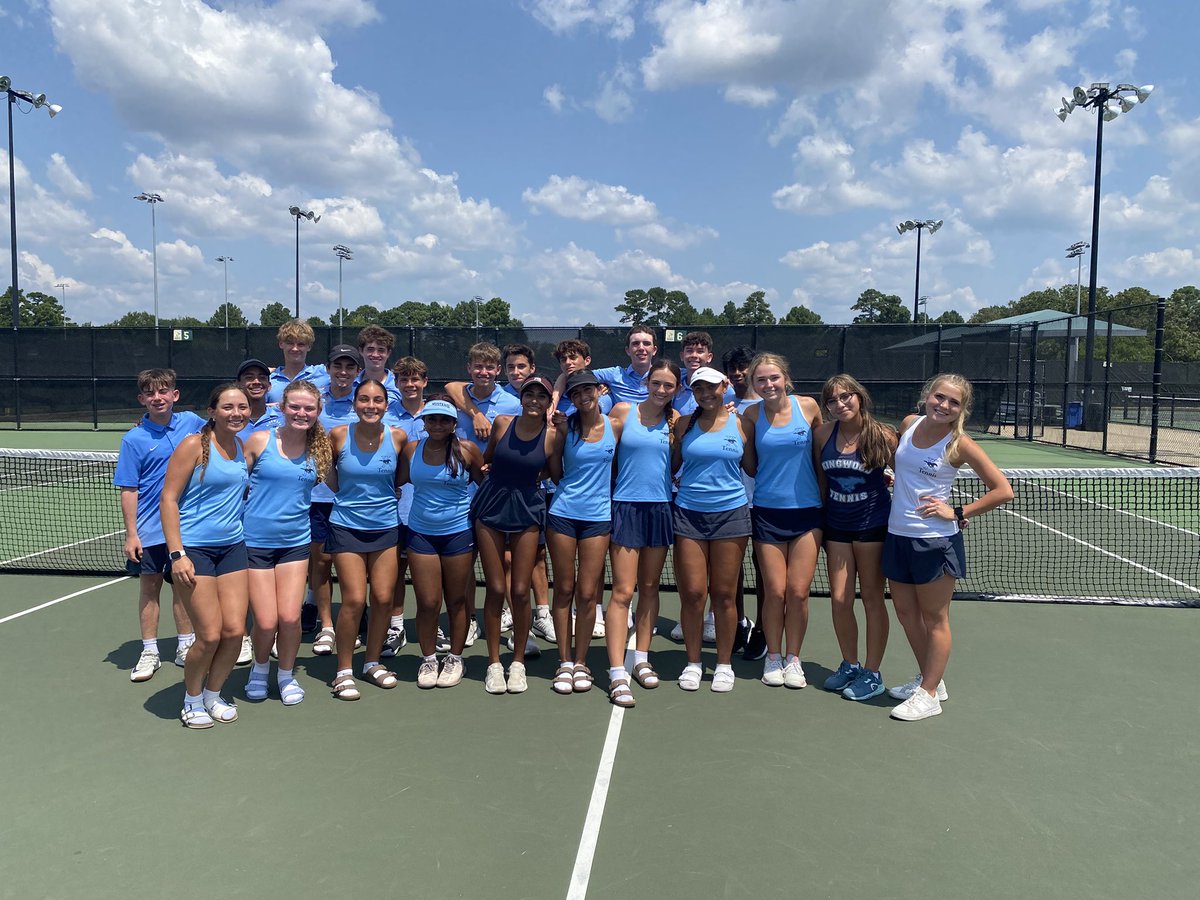 Congratulations to the 2025-2026 Mustang Varsity Tennis for battling the humid heat of Houston yesterday and the dry heat of Longview today.  2-0 on the season with a 12-7 win against both a tough Barbers Hill and a 13-6 win against very competitive Longview team! <a href="/Coach_MacCFISD/">Coach Mac</a>