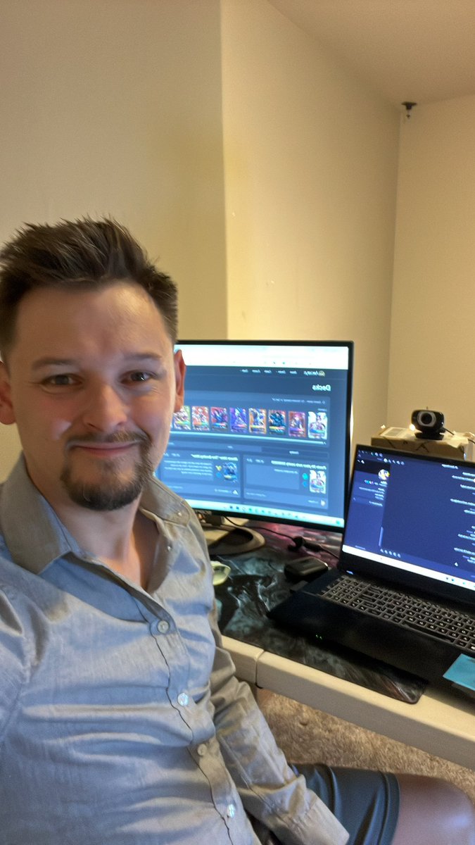 Almost time to cast the <a href="/PiltoverArch/">Piltover Archive</a> tournament on Twitch with <a href="/MacTXD/">TMac</a>! Excited to be working with such an amazing team and no one needs to know I’m wearing gym shorts with a button up 😂