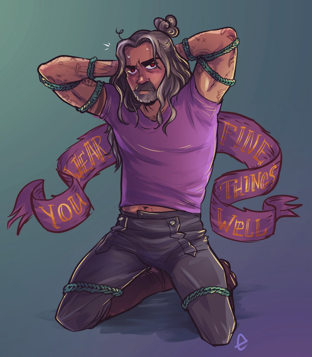 EnaBuns's tweet photo. 🌶️Spicy🌶️ version on my Patreon now! Will be working on the Stede version at some point after I knock out a few more projects so for now here’s ol Ed! #ofmdfanart #ourflagmeansdeath #edteach 
https://t.co/WqOhndC7On https://t.co/drcv8euqpG