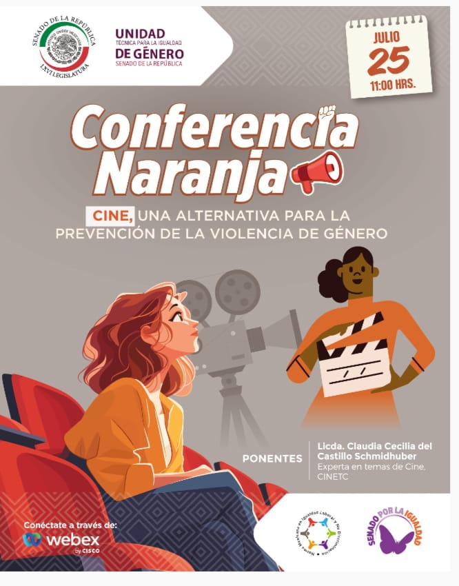CINETC... (@cinetc) on Twitter photo Conferencia:
Cine, una alternativa para la prevención de la violencia de género
Imparte Claudia Del Castillo <a href="/cschmidhuber/">Claudia Del Castillo</a> Conferencia:
Cine, una alternativa para la prevención de la violencia de género
Imparte Claudia Del Castillo <a href="/cschmidhuber/">Claudia Del Castillo</a>