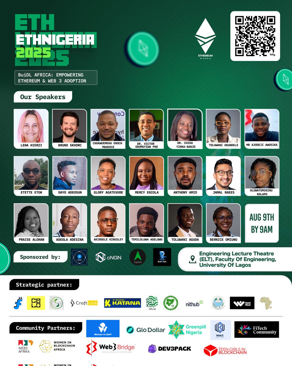 EthereumNigeria's tweet photo. 🚨 The Big Day Is Here! 🚨

The moment we’ve all been waiting for has arrived,tomorrow you’ll meet the mentors,gurus,and innovators you’ve been eager to see!

Tomorrow is the future. Be there, secure yours today.

To secure yours 
 Register now: https://t.co/oyGMWOYJB0

#Ethereum https://t.co/OaMEdW9gBj