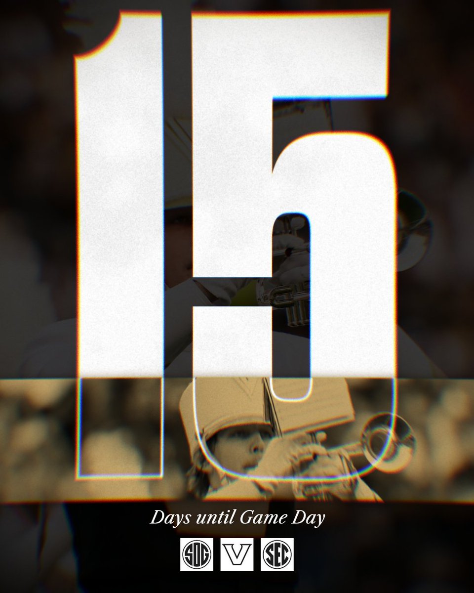 Vanderbilt Marching & Athletic Bands (@vandybands) on Twitter photo Only two more Saturdays until "Any Given Saturday" season!!! 🏈⚓️⬇️
#AnchorDown #SOGILTB
<a href="/VandyFootball/">Vanderbilt Football</a> <a href="/vucommodores/">Vanderbilt Athletics</a> <a href="/VanderbiltU/">Vanderbilt University</a> Only two more Saturdays until "Any Given Saturday" season!!! 🏈⚓️⬇️
#AnchorDown #SOGILTB
<a href="/VandyFootball/">Vanderbilt Football</a> <a href="/vucommodores/">Vanderbilt Athletics</a> <a href="/VanderbiltU/">Vanderbilt University</a>