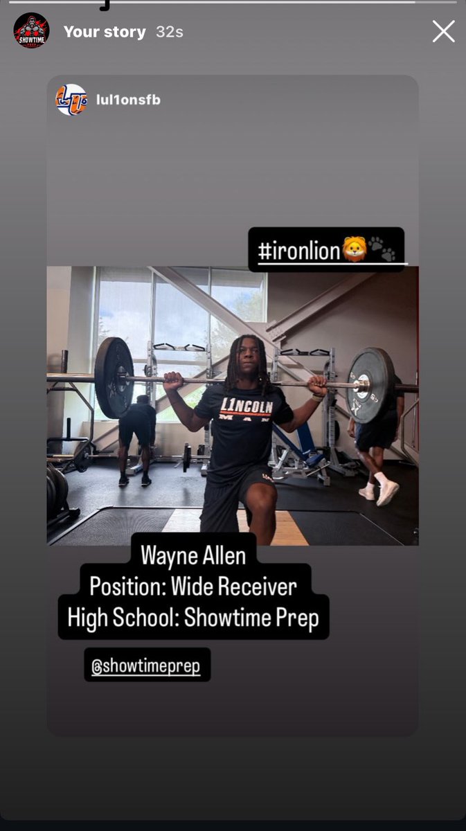 ShowtimePrep's tweet image. Showtime Collegiate Academy Alum &amp;amp; Lincoln University @LUL1onsAthletic    WR Wayne Allen @WayneAllenll1 putting in work!!